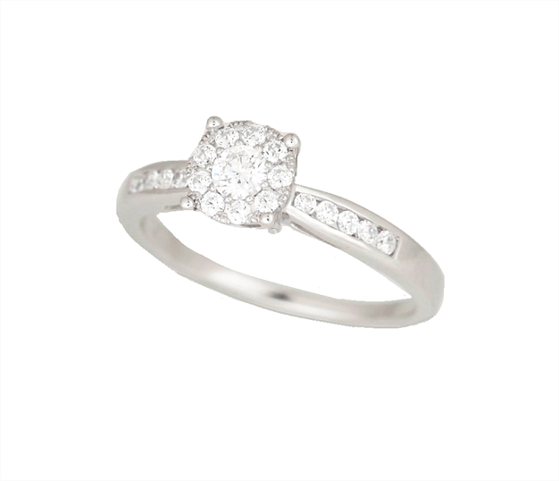 Bague a diamants 23 points total