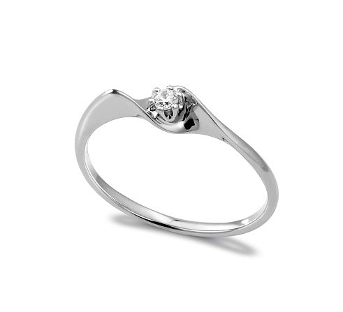 Bague 10942.04,avec diamant de 4 points