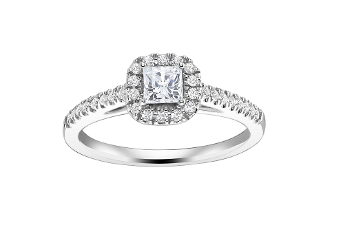 Bague à diamants 50 points total canadien