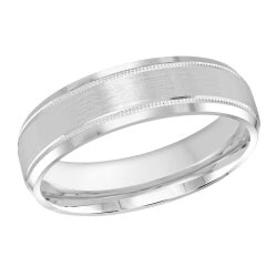Jonc en argent milligrain 6mm