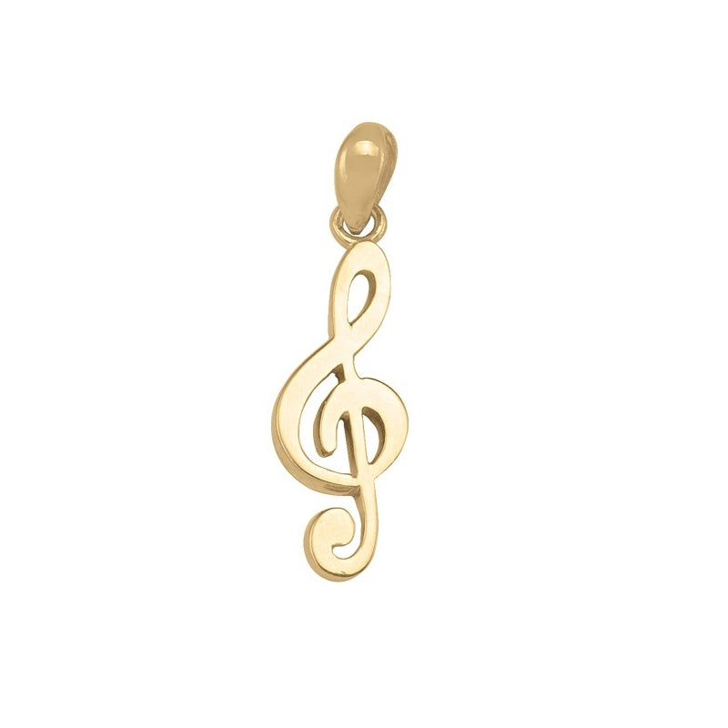 Pendentif clef de sol