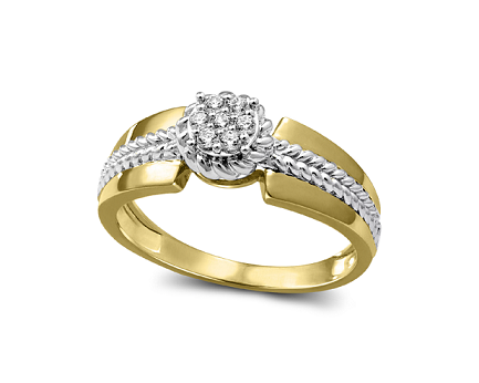 Bague à diamants 10 points,991154