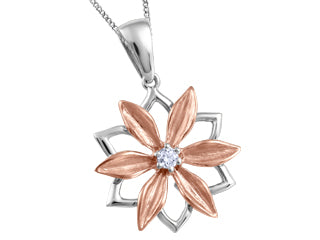 Pendentif fleur