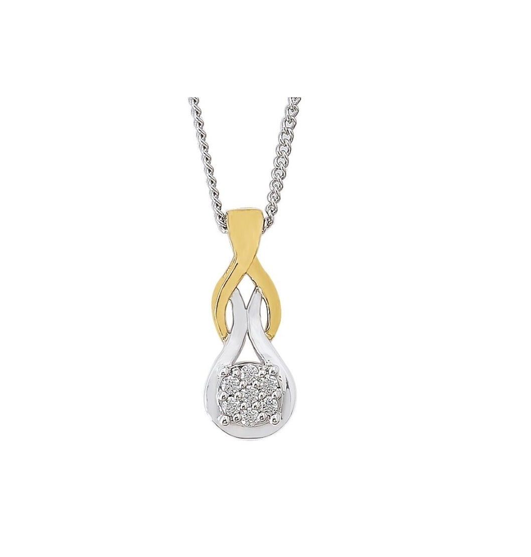 Pendentif à diamants 887460