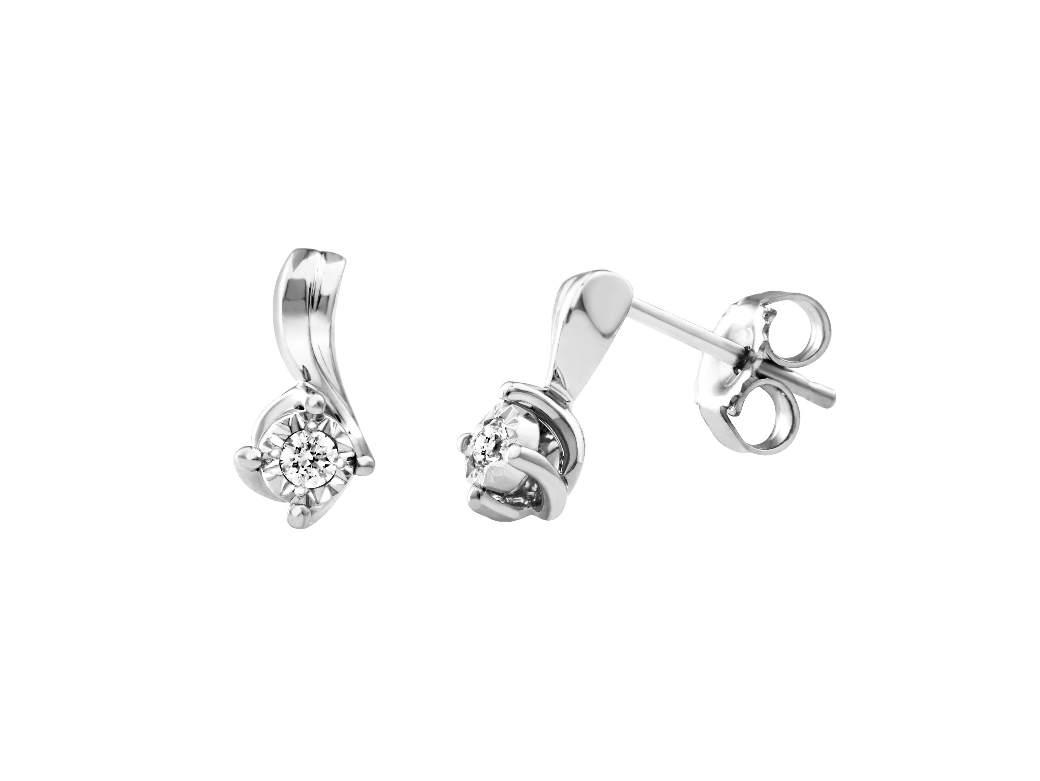 Boucle à diamants 881473