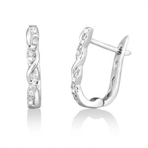 Boucle à diamants 882249