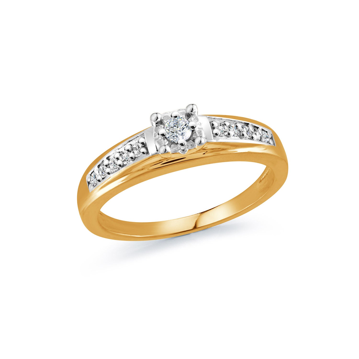 Alliance à diamants,bague et jonc.