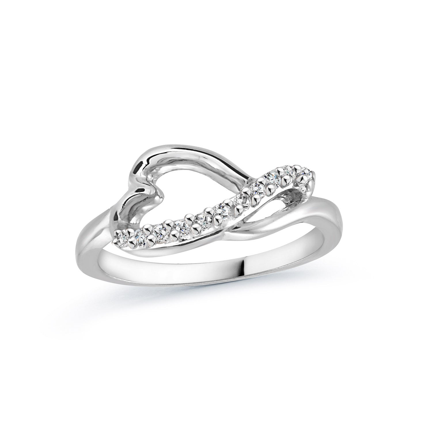 Bague coeur