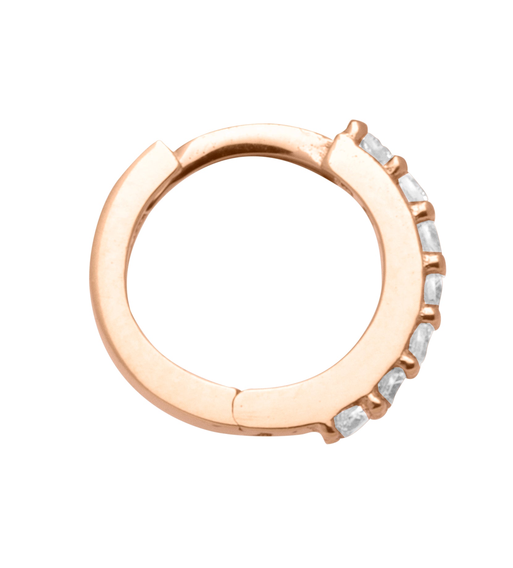 Boucles huggies a cubic F32-F33-F34