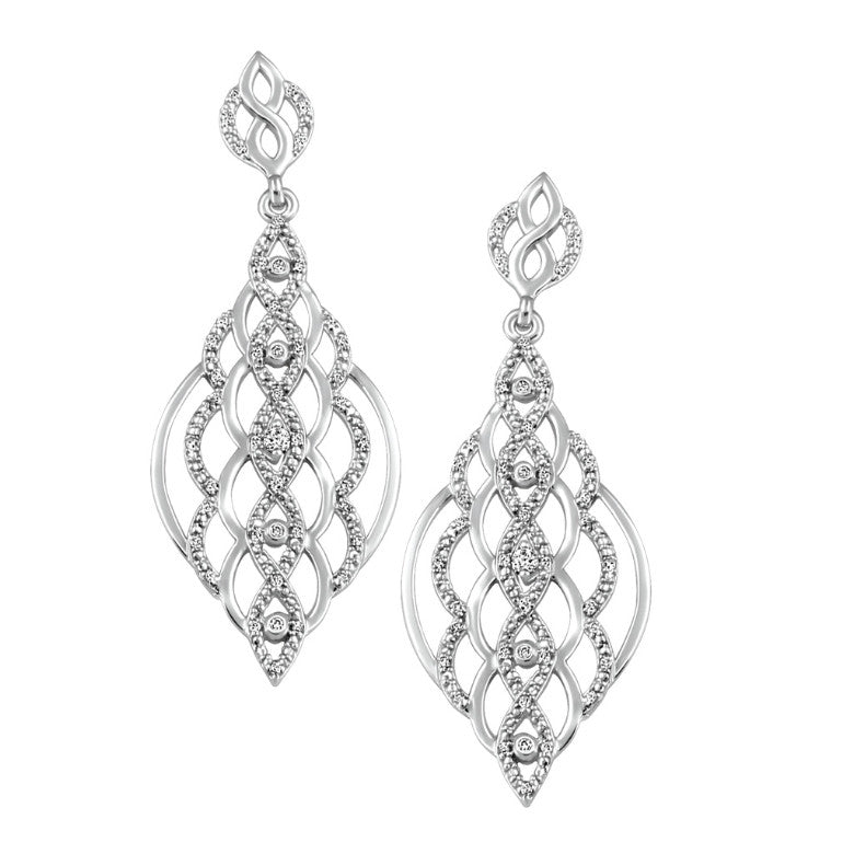 Boucles à diamants