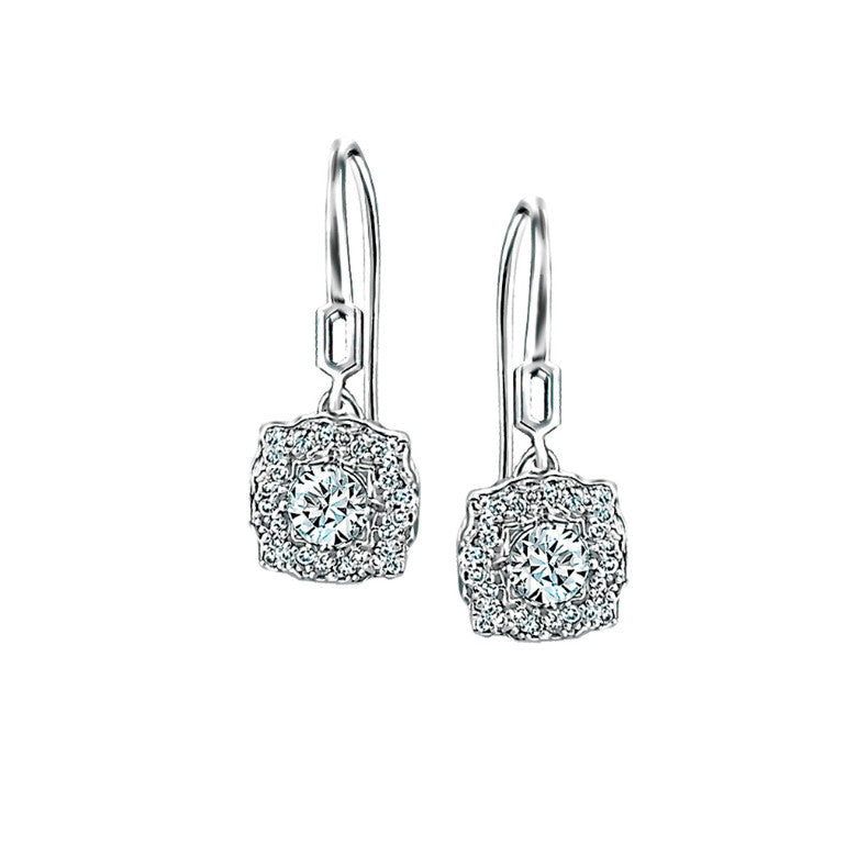 Boucles à diamants
