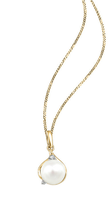 Pendentif de perle de culture