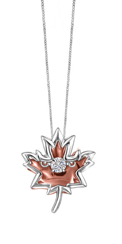 Pendentif à diamant ''Love in Motion''