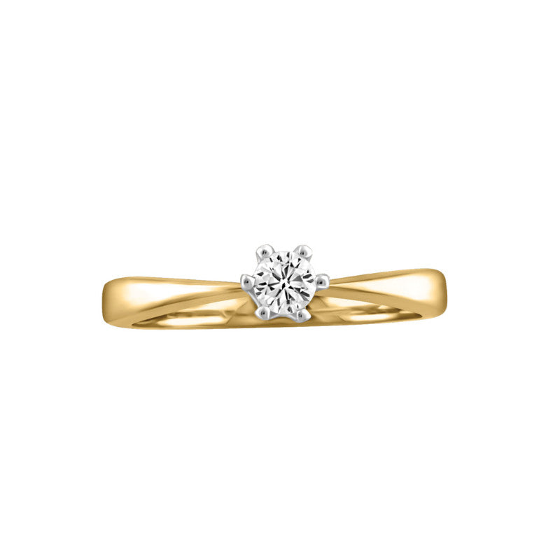 Bague  solitaire à diamant