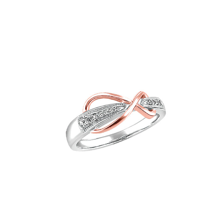 Jonc à diamants ''Infinité''