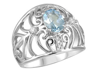 Bague aigue marine FIG2783E05