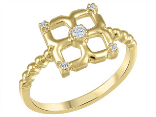 Bague à diamant Canadien