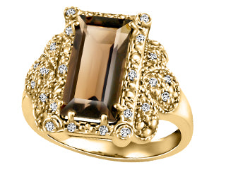 Bague topaze fuméeJVJ2426SQZ
