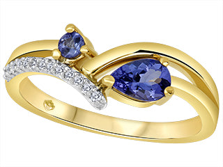 Bague tanzanite