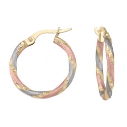 Boucle anneau en or .AE1067