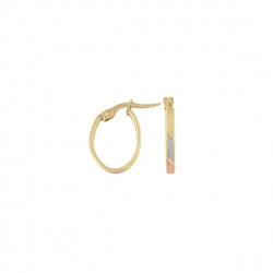 Boucle anneau en or 3 tons.