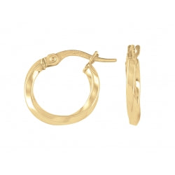 Boucle anneau en or 10kt AE1103