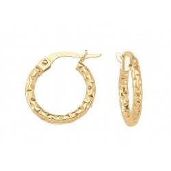 Boucle anneau en or 10kt,AE1109