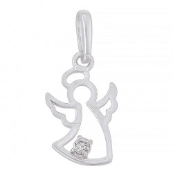 Ange en or blanc AP2082W