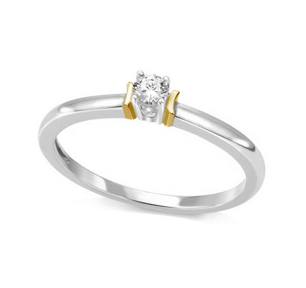 Bague 11429,diamant de 10 points