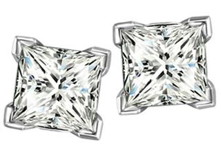 Boucle à diamants princesse canadien 20 points total
