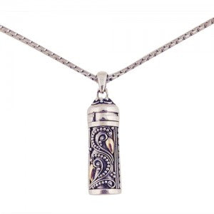 Pendentif Urne en argent