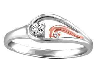 Bague à diamant
