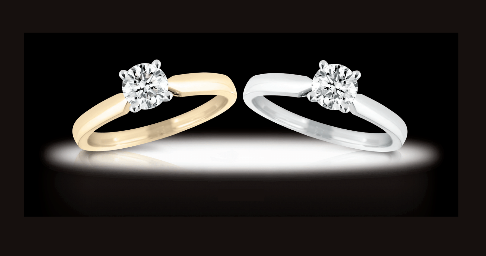 Bague solitaire de 5 à 40 points Canadien  803603