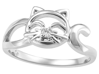 Bague chat
