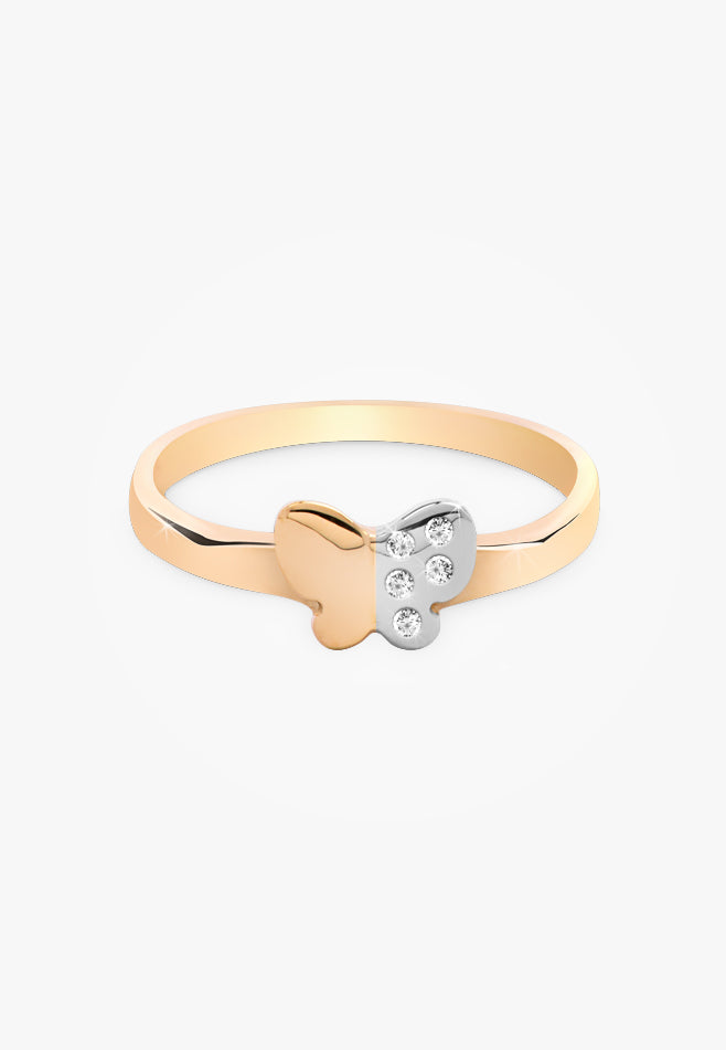BFLY Signature bague MÈRE ET FILLE
