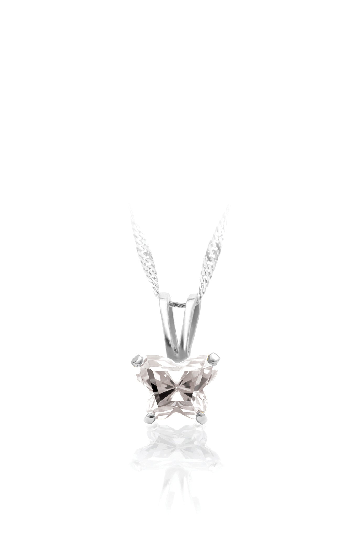 Pendentif en argent Bfly