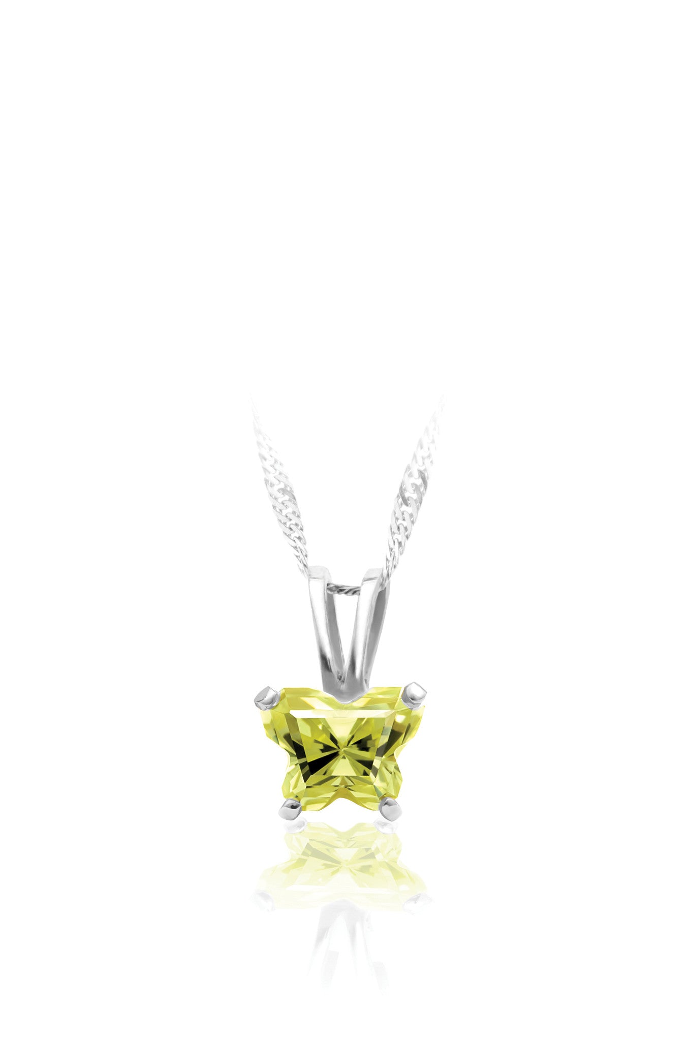 Pendentif en argent Bfly