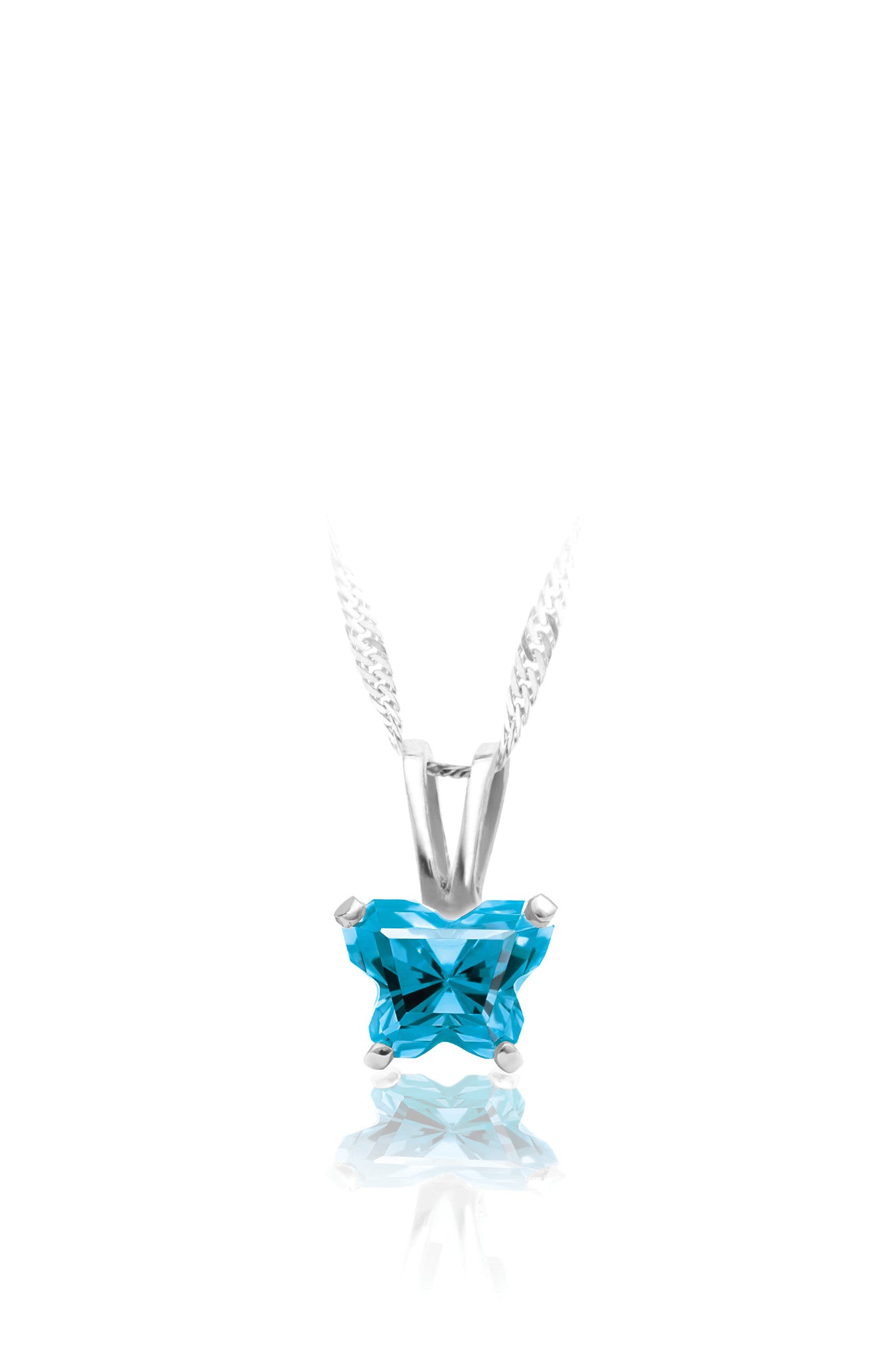 Pendentif en argent Bfly