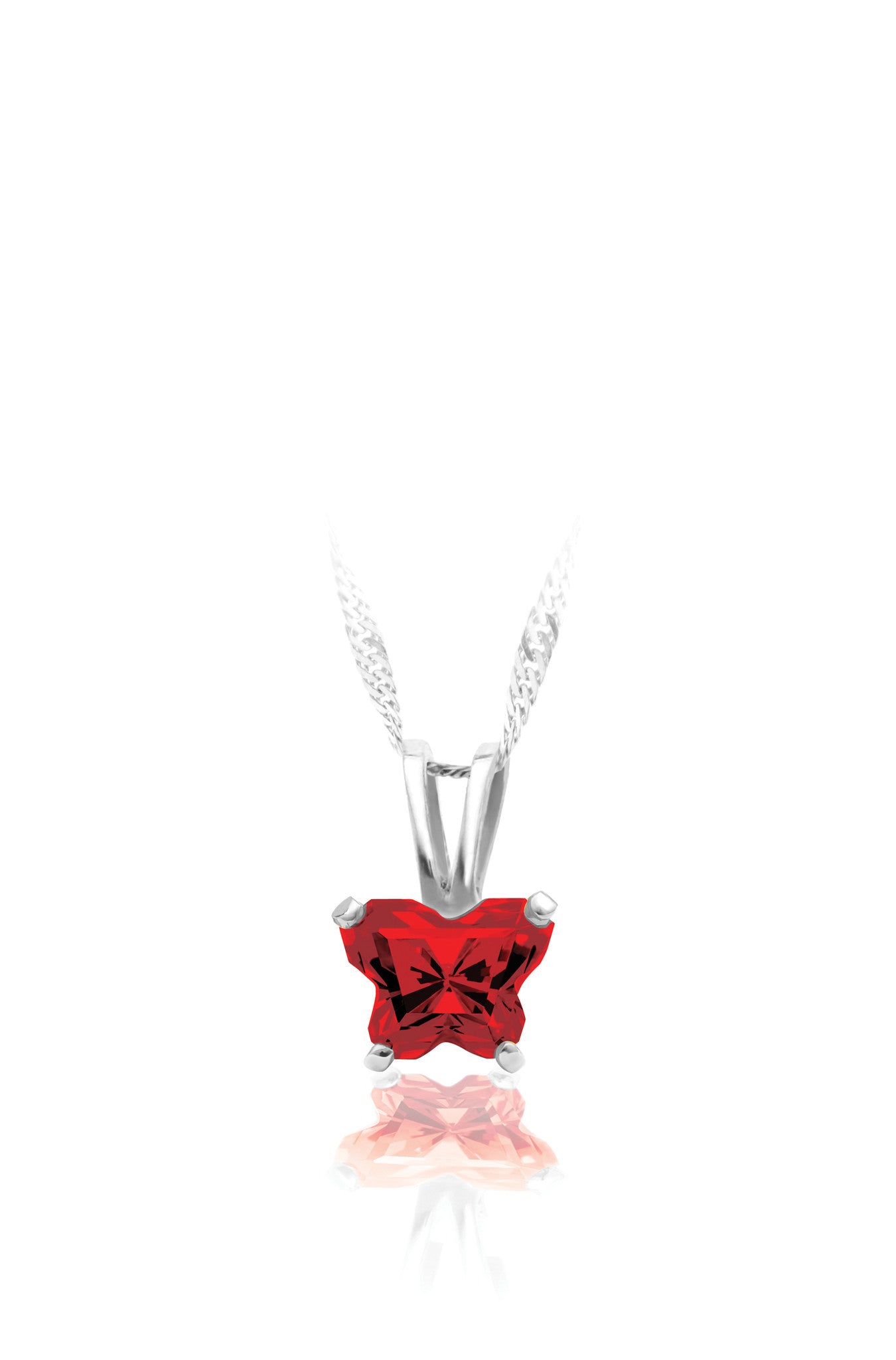 Pendentif en argent Bfly