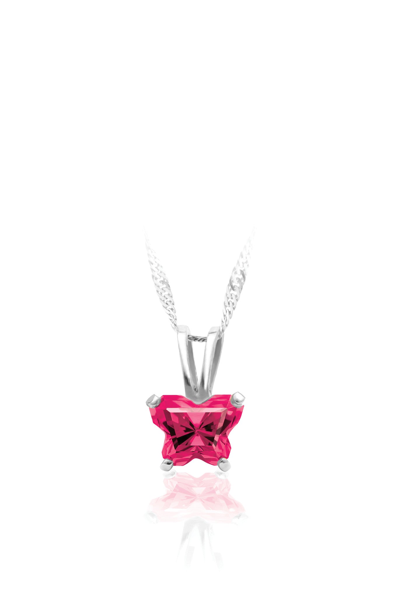 Pendentif en argent Bfly
