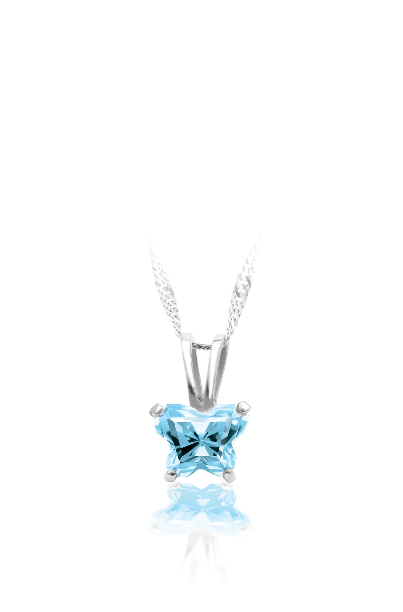 Pendentif en argent Bfly