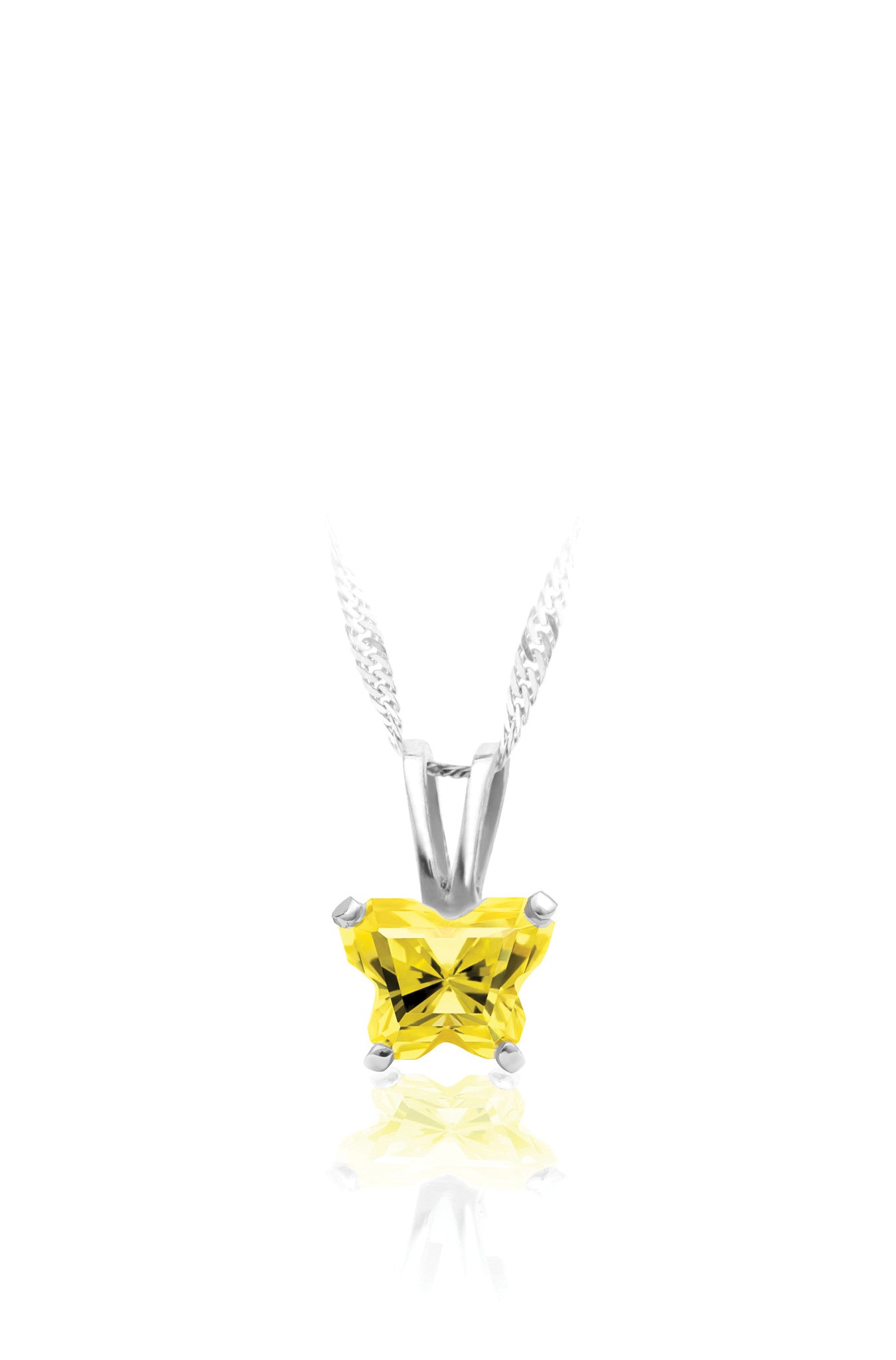 Pendentif en argent Bfly