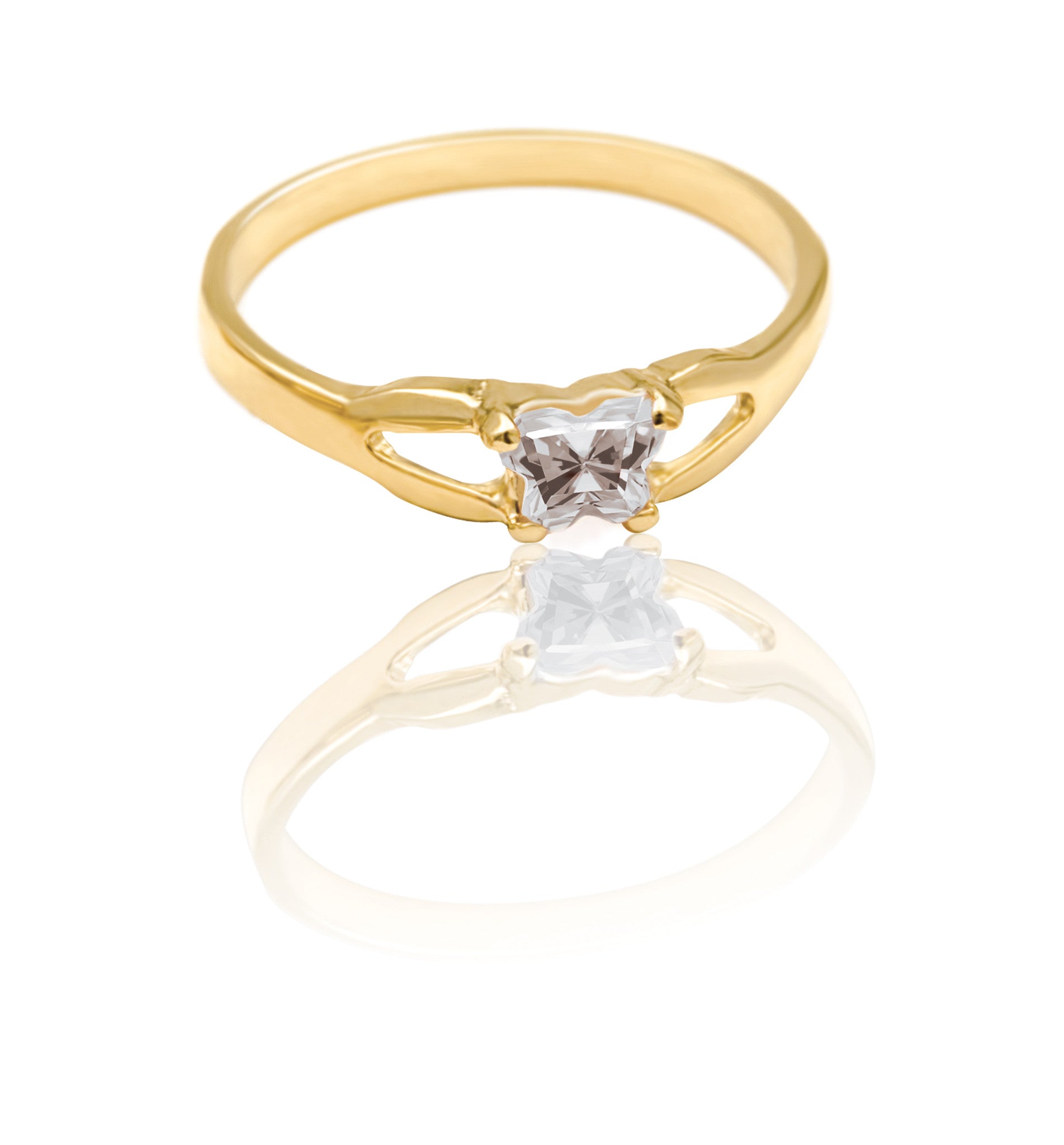 Bague BFY en or