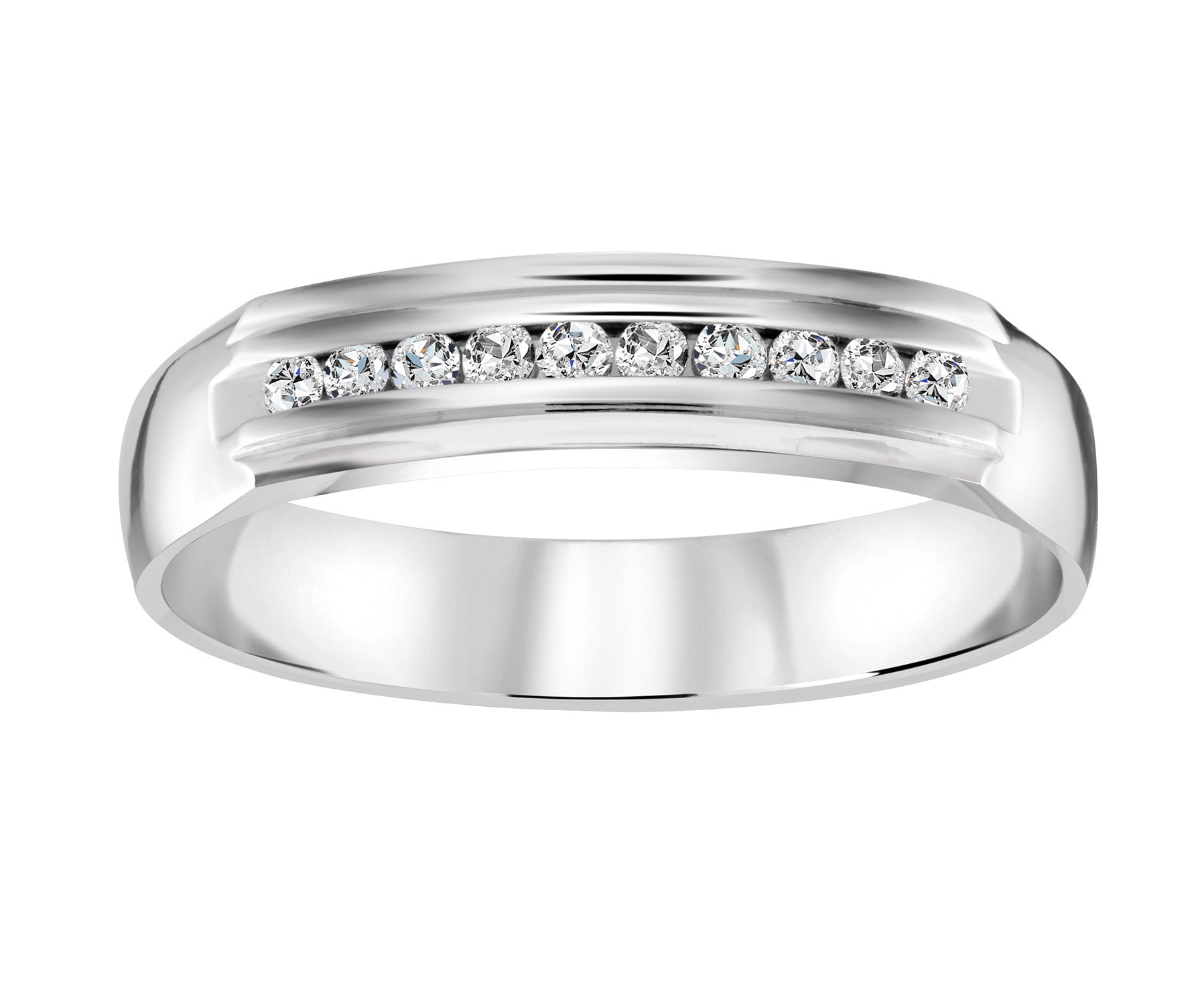 Jonc à diamants pour dame