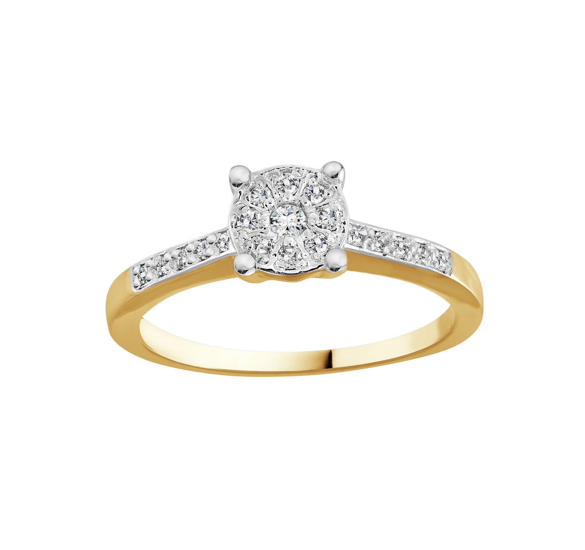 Bague à diamants
