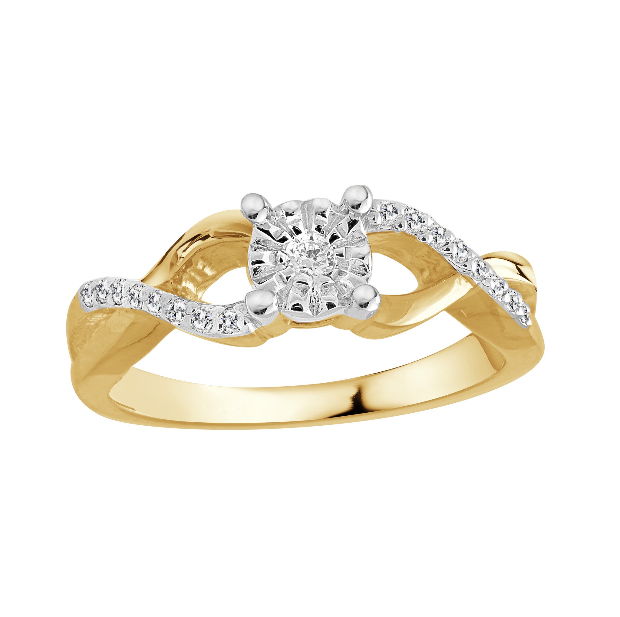 Bague à diamants