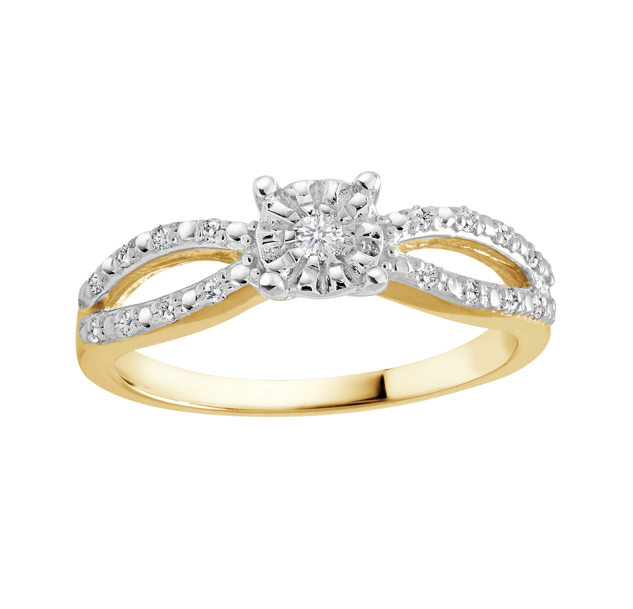 Bague à diamants