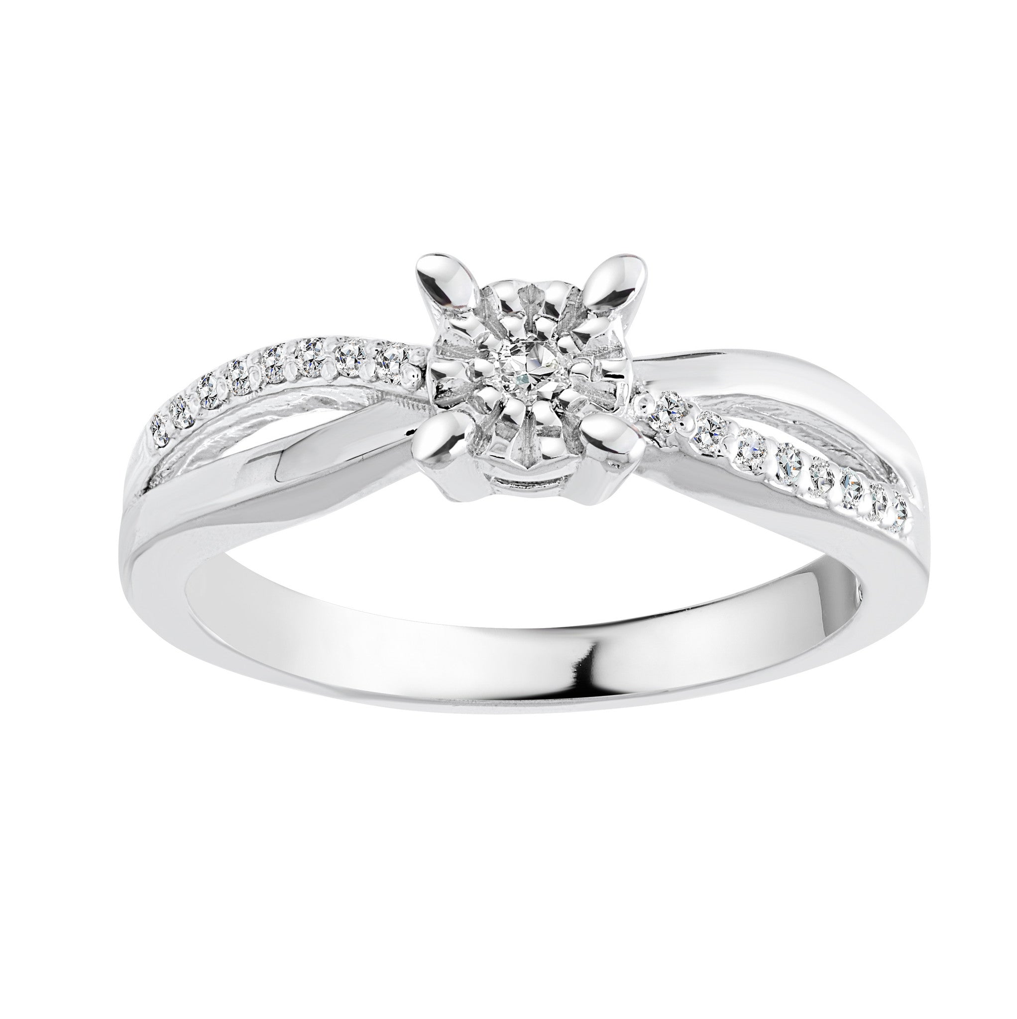 Bague à diamants