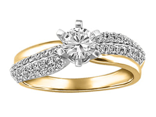 Bague à diamants 92 points total