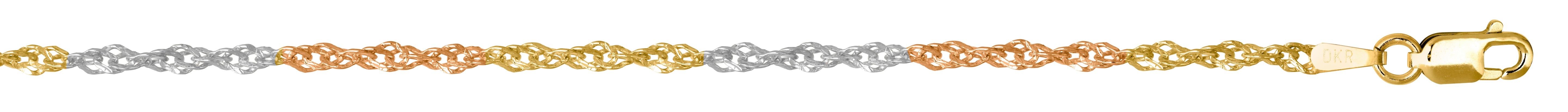 Bracelet 3 tons Singapour F84-F85